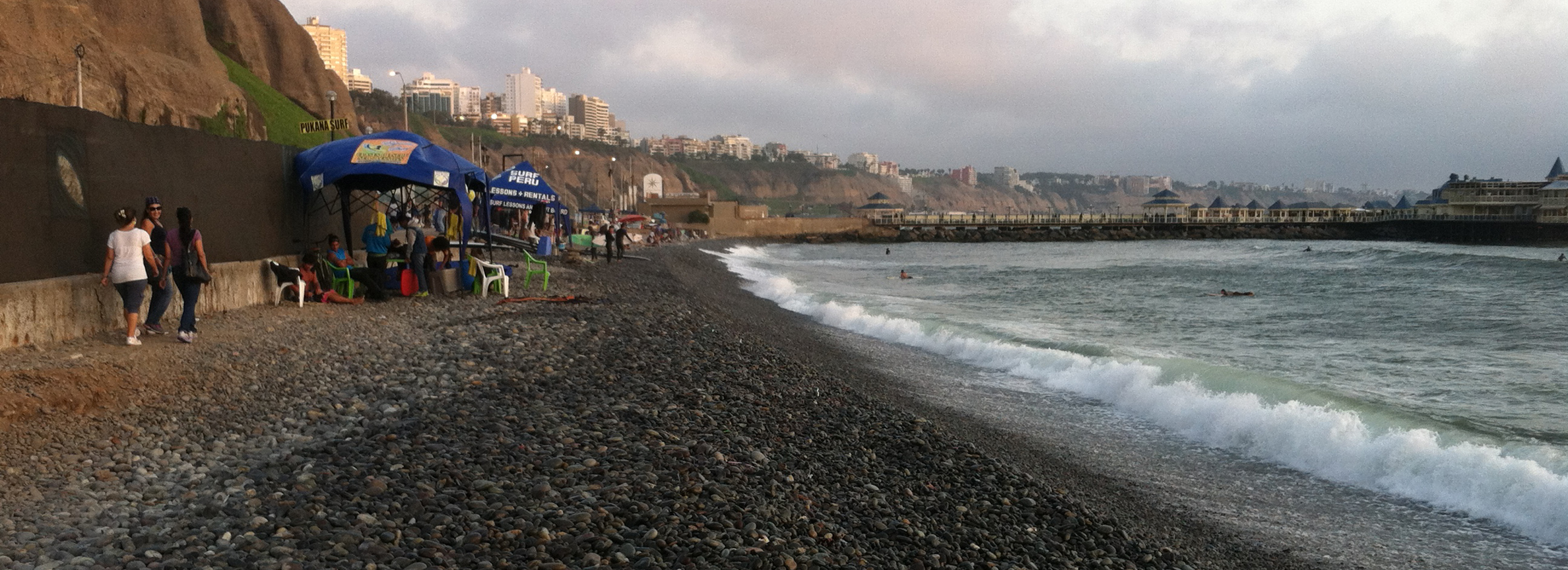 Vulnerable Urban Coastline of Lima, Peru