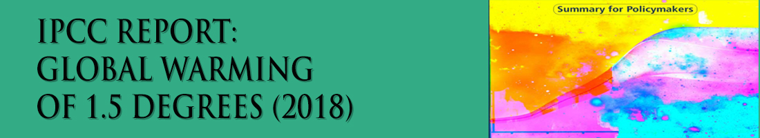 Science - Breaking - IPCC Report 2018 - Global Warming of 1.5 Degrees